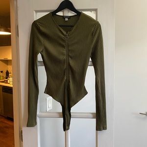 Army Green Bodysuit